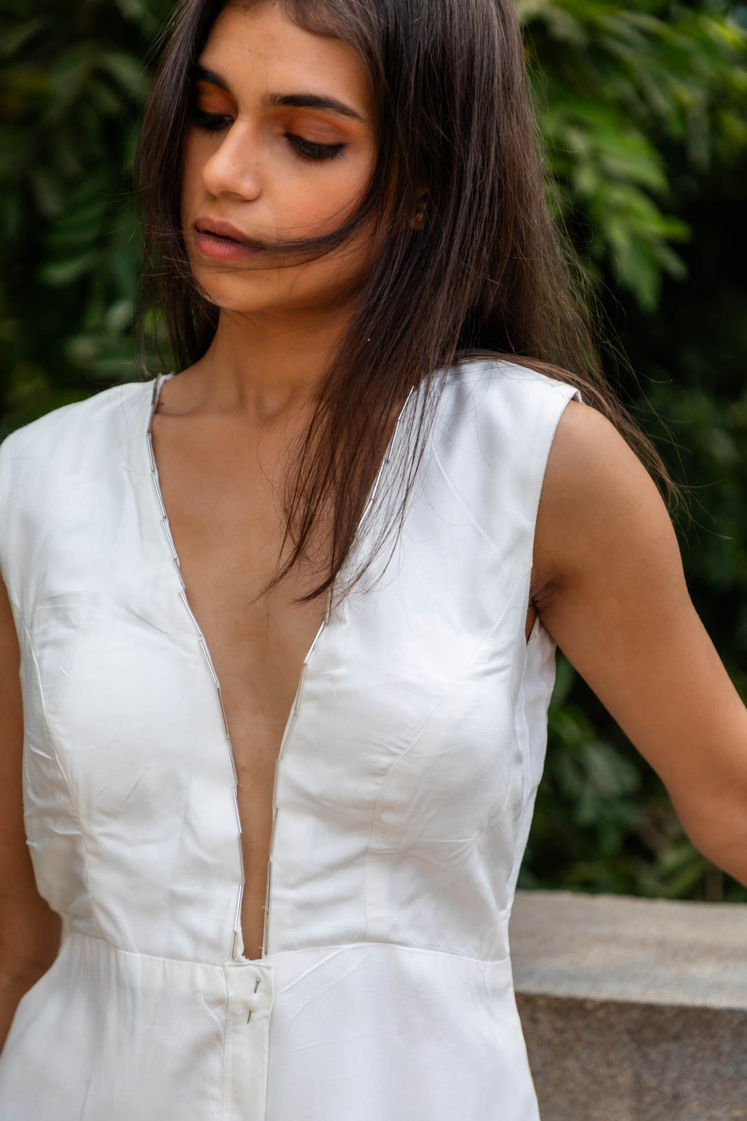 Jhultaru By Deesha The Plunge Dress