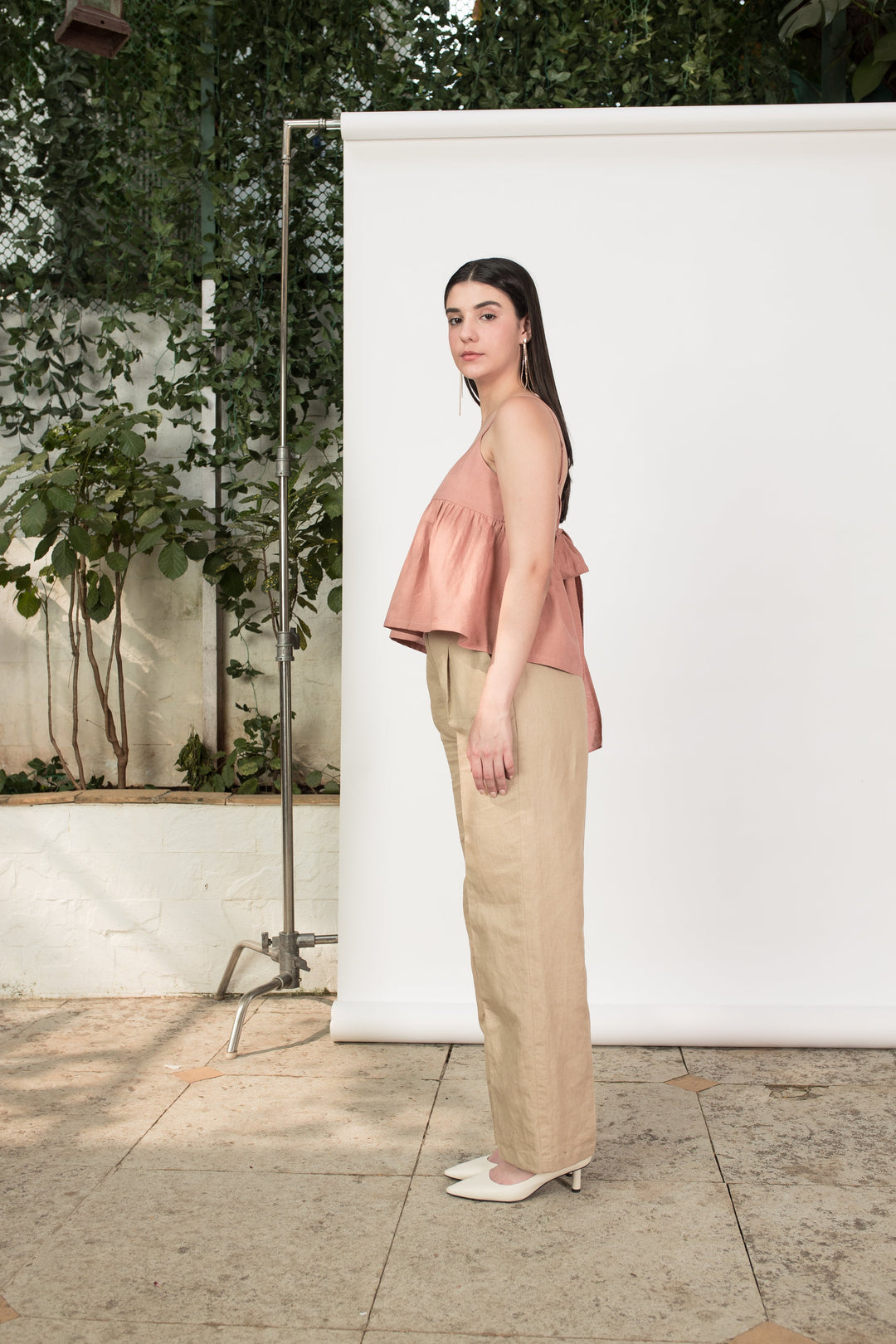 Anushe Pirani The Back Bow Top