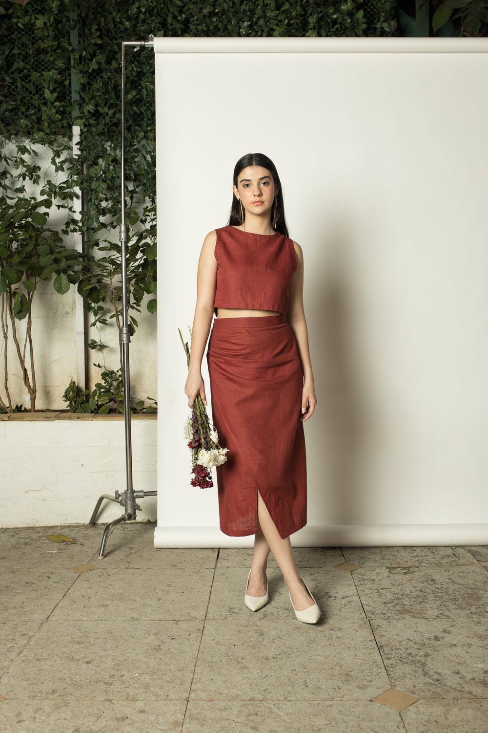 anushé pirani Two-Way Crop Top