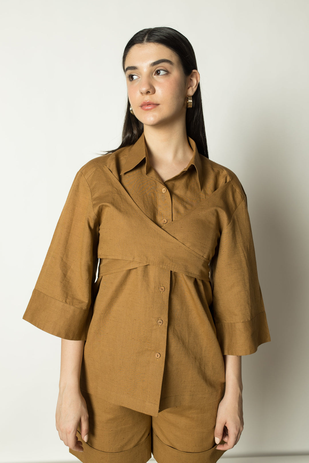 Anushe Pirani Overlay Shirt