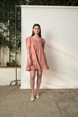 Anushe Pirani Tiered Mini Dress