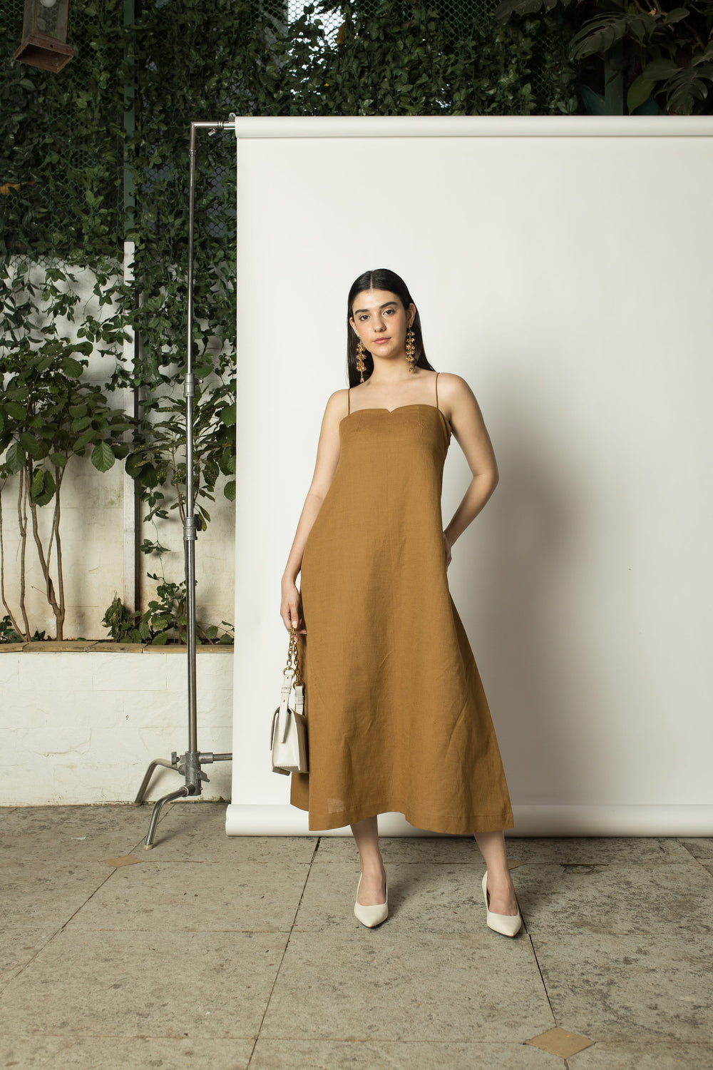 anushé pirani A-Line Slip Dress