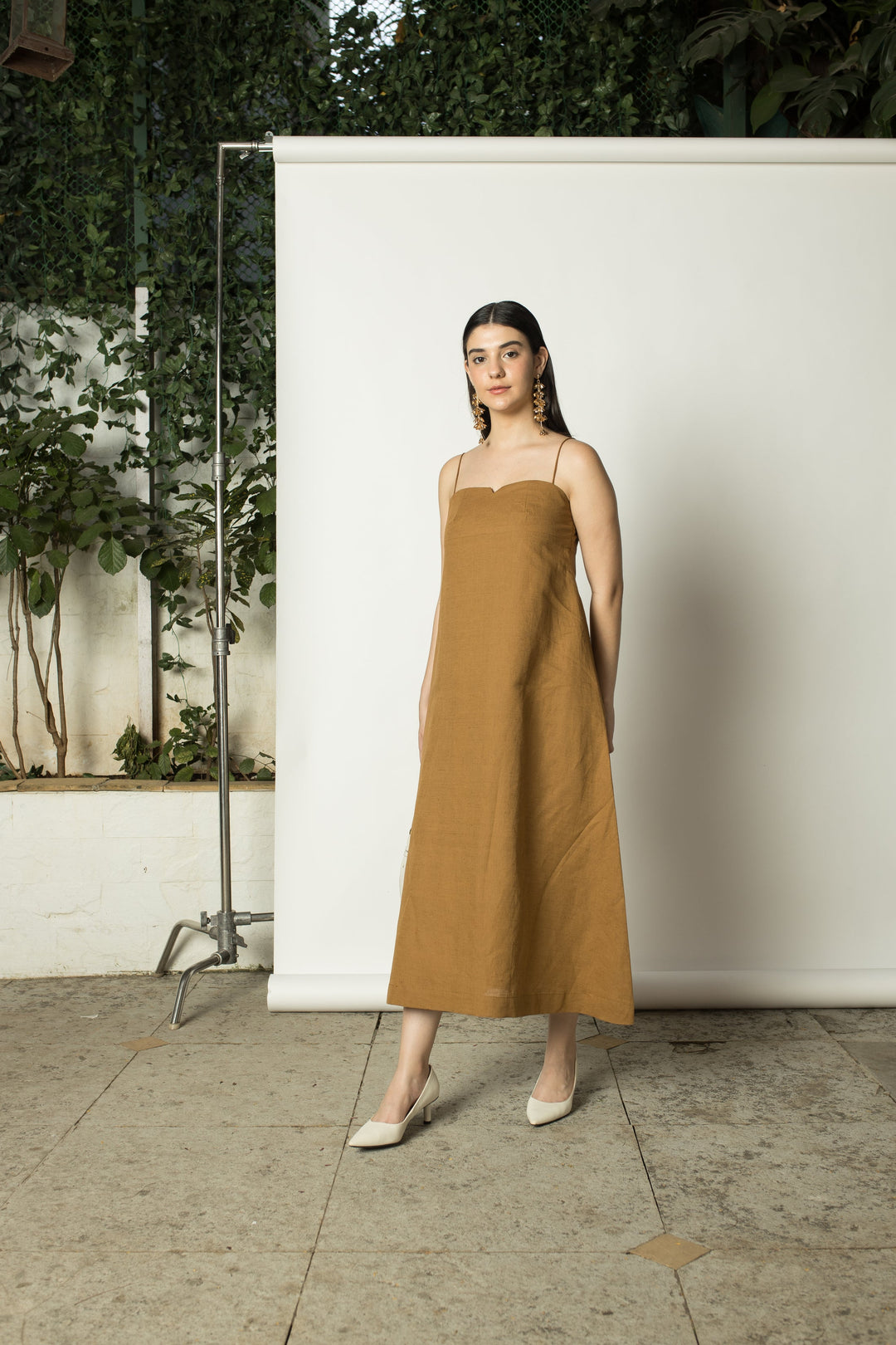 Anushe Pirani A-Line Slip Dress