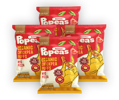 NOURISH ORGANICS NYC Pizza Protein Puffs - Pack of 4 (60G)