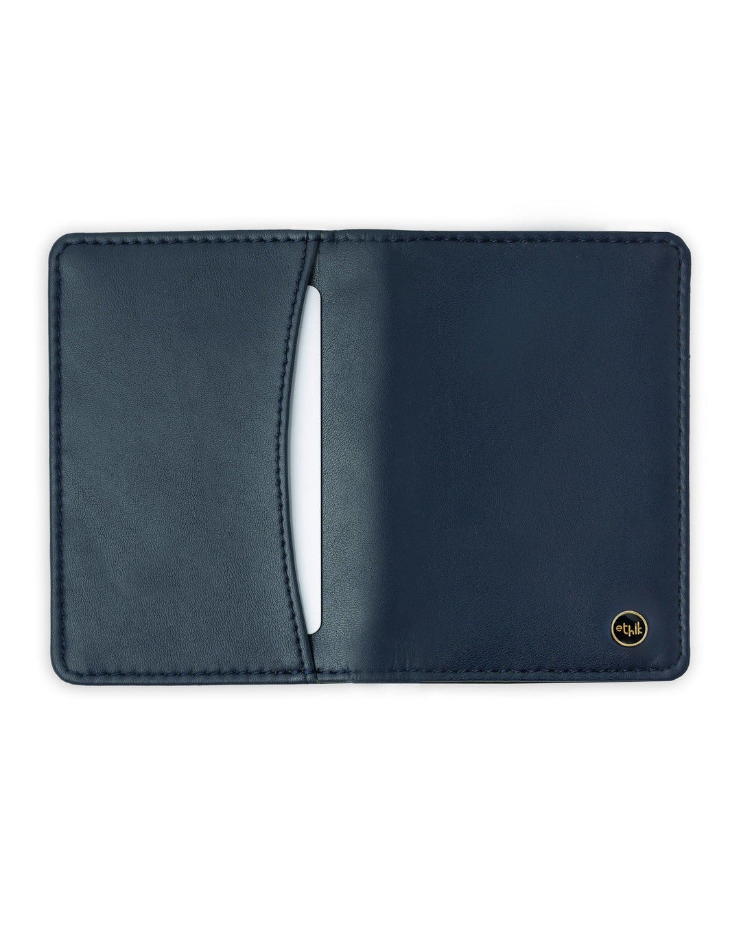 Natura Blue Slim Bifold Wallet