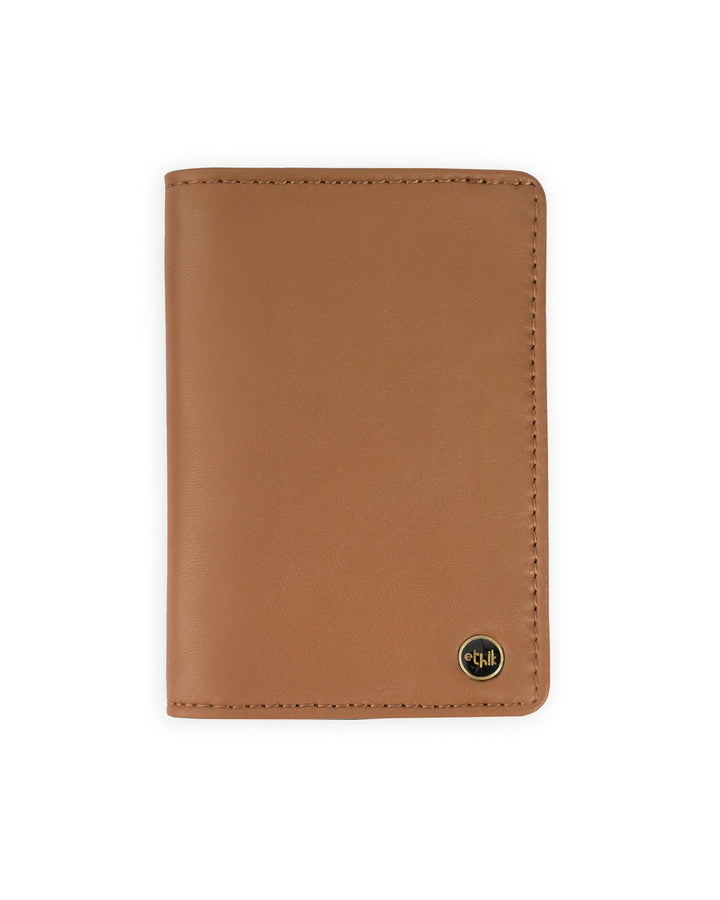 Natura Brown Slim Bifold Wallet