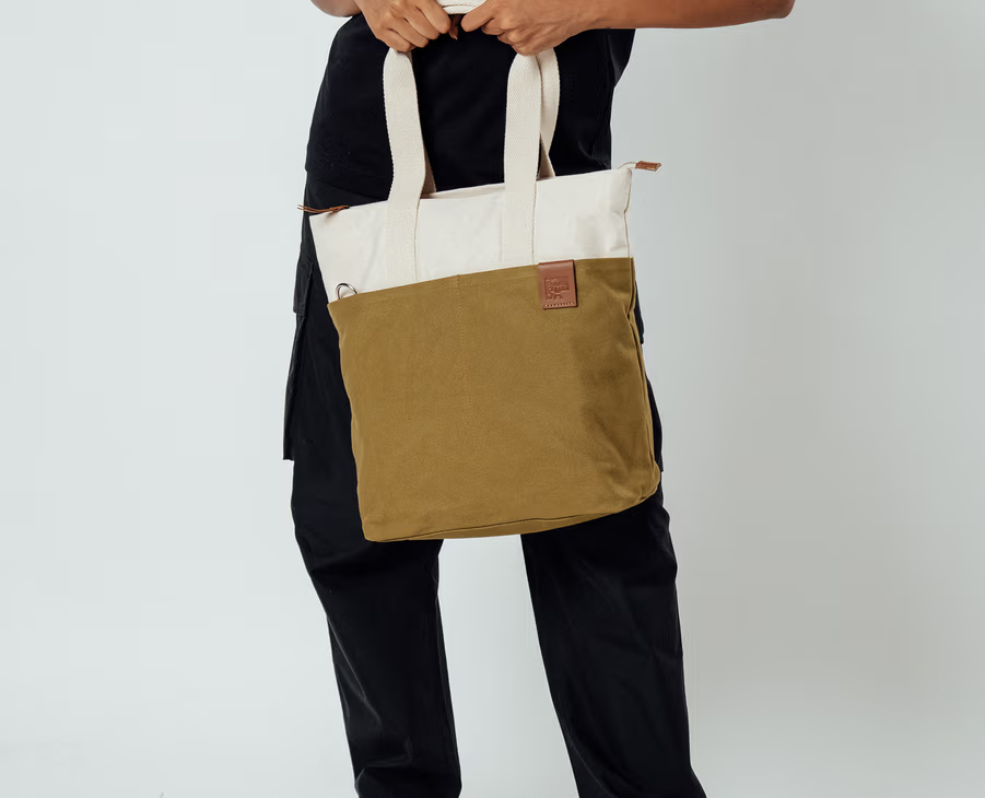 All Time Tote(Clove,Ivory Clove,Ivory Mustard,Ivory Navy,Ivory Olive,Navy)