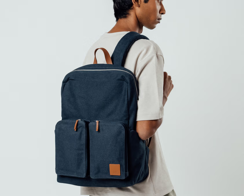 Field Daypack(Beige , Clove,  Forest Green,  Green , Mint,  Mustard , Navy,  Red)