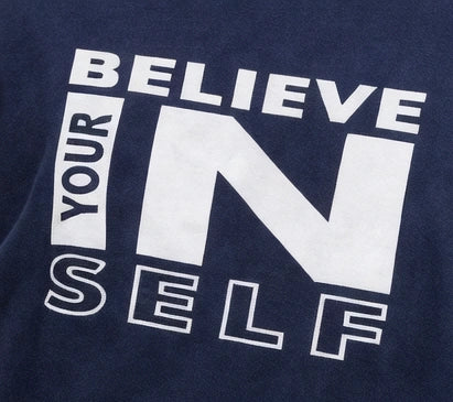Men Oversized Bamboo T-Shirt Navy – Soft, Breathable & Sustainable