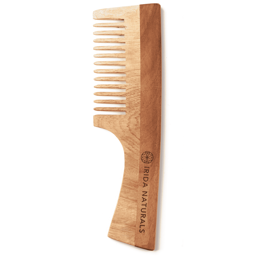 Irida Naturals Neem Wood Combs
