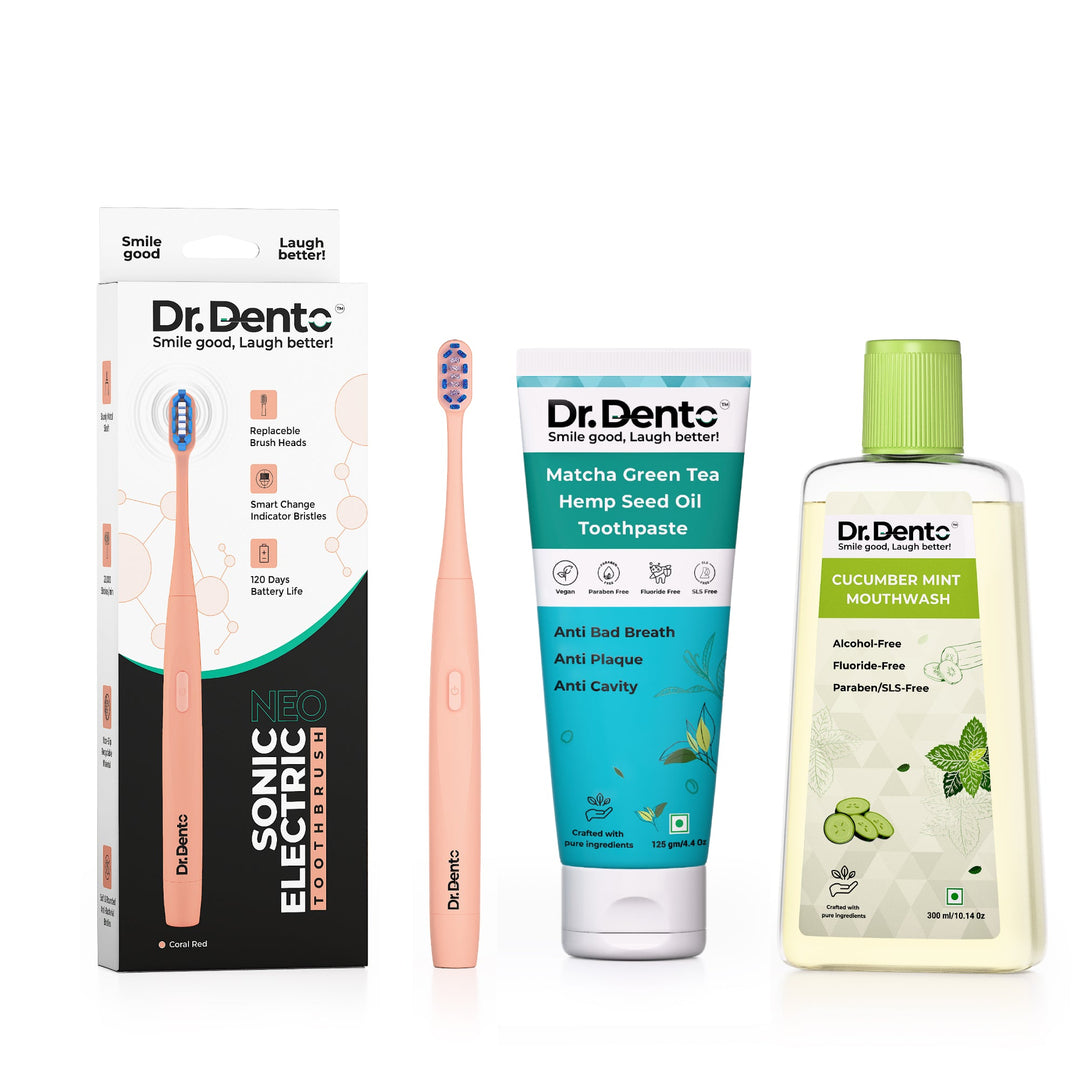 Daily Must Haves (Neo Toothbrush ,Toothpaste & Mouthwash)