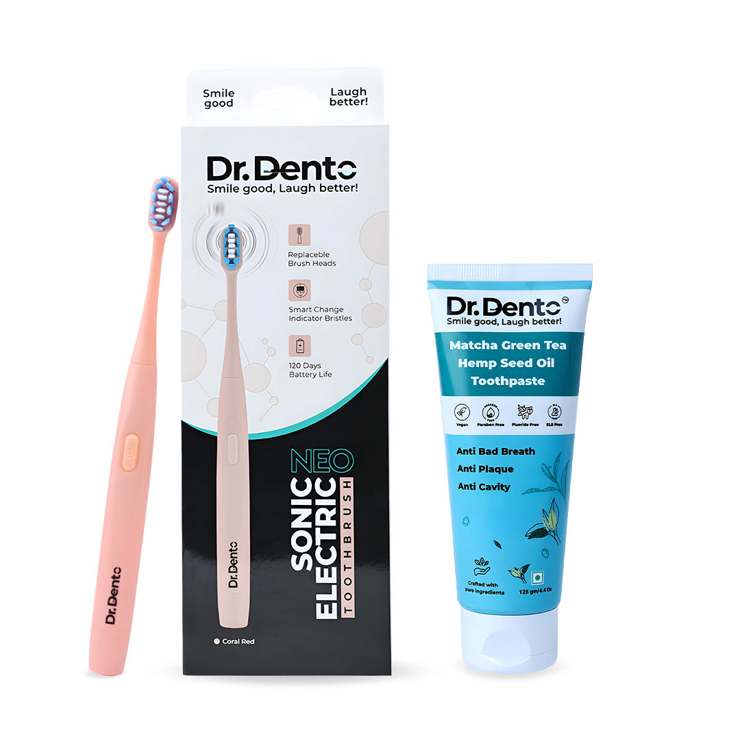 Dr. Dento Morning Essential Duo  (Neo Toothbrush & Toothpaste)