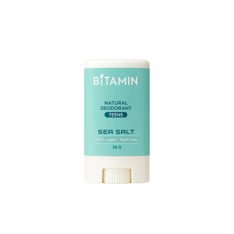 Bitamin Sea Salt Teens Natural Deodorant - 15 g