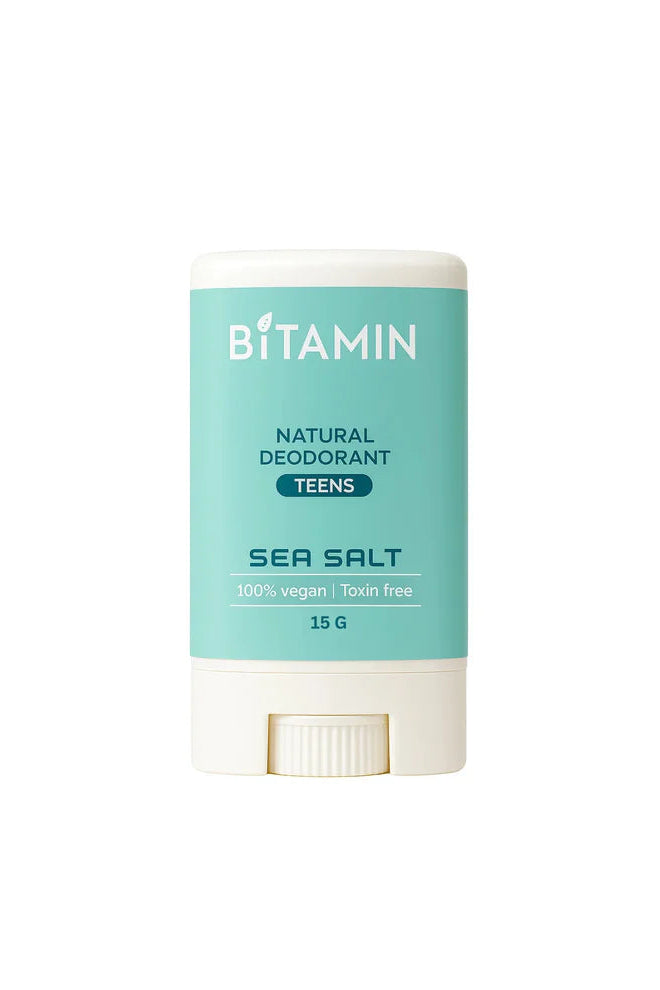 Bitamin Sea Salt Teens Natural Deodorant - 15 g