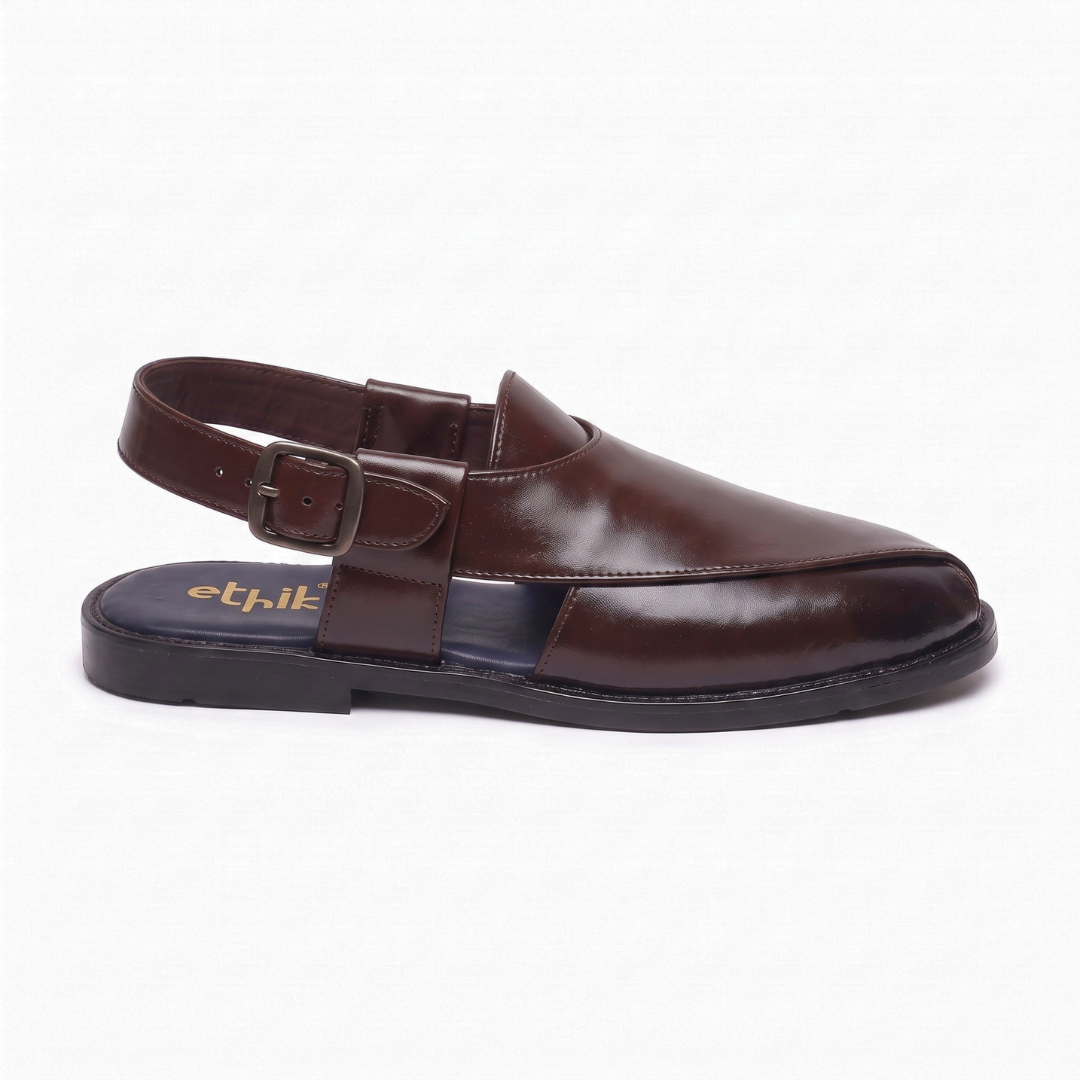 Utsav Brown Peshawari Sandal