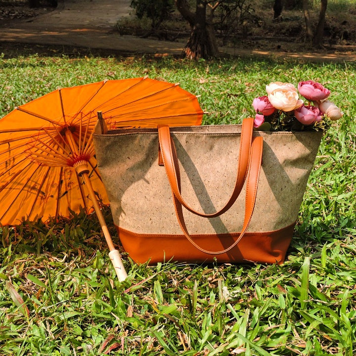 Verde Nisa Cork Tote Bag