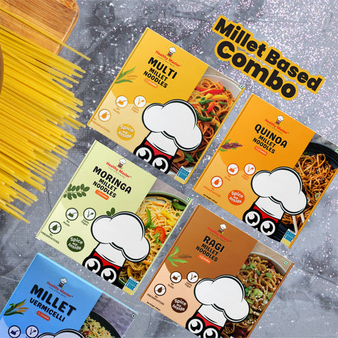 Healthy Master Noodles & Vermicelli Combo - Millet Based