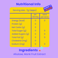 Beyond the Sugar Super Sweetener 450 grams | Monk Fruit and Allulose