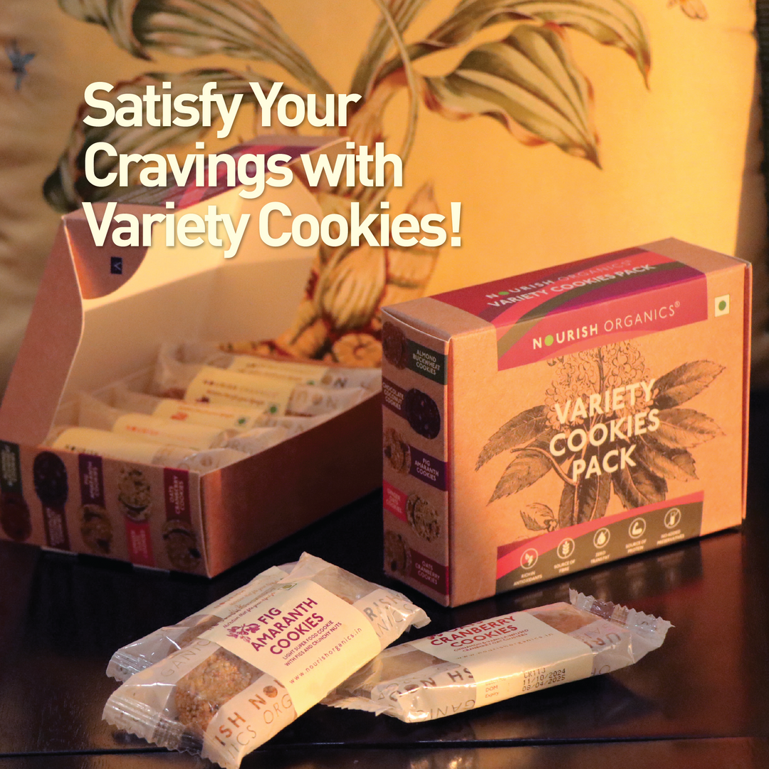 NOURISH ORGANICS Variety Cookies Pack