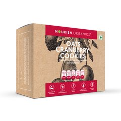 NOURISH ORGANICS Oats Cranberry Cookies