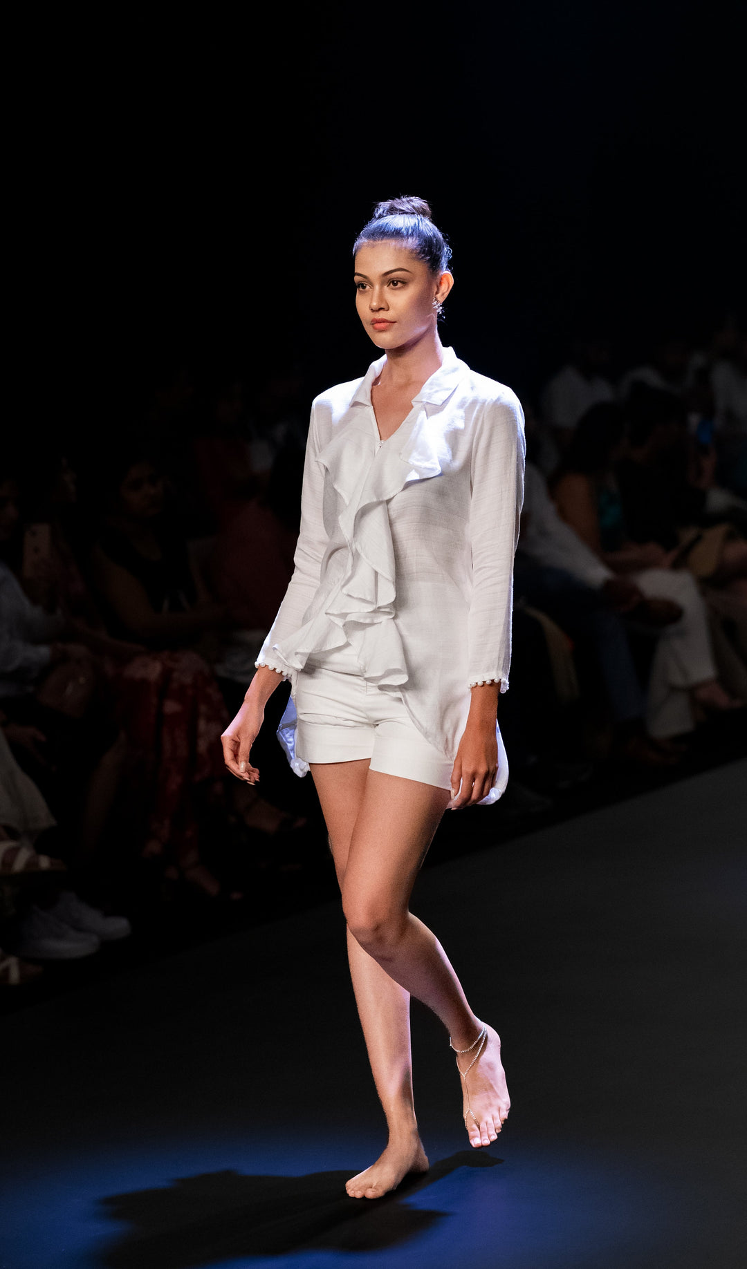 Jhultaru By Deesha White Mist Jacket