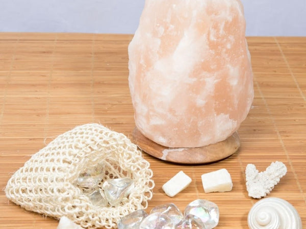 ONEarth Natural Rock Himalayan Salt Lamp | Pink Himalayan Salt