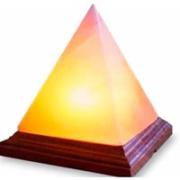 ONEarth Pyramid Himalayan Salt Lamp | Pink Himalayan Salt
