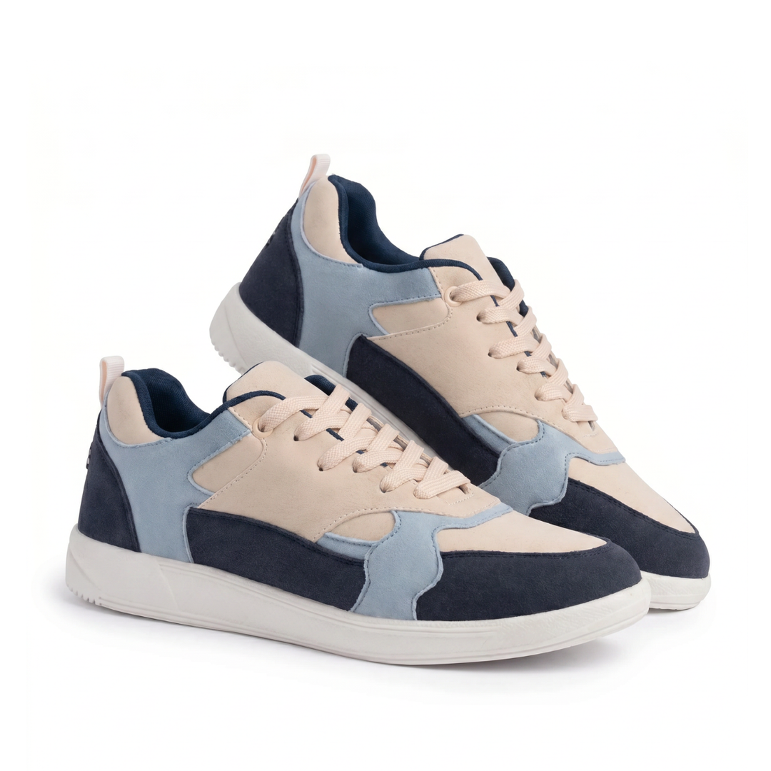 Offcode Ice Blue Suede Sneakers