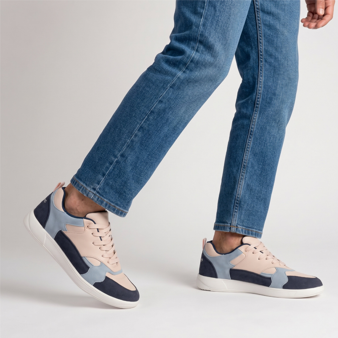 Offcode Ice Blue Suede Sneakers