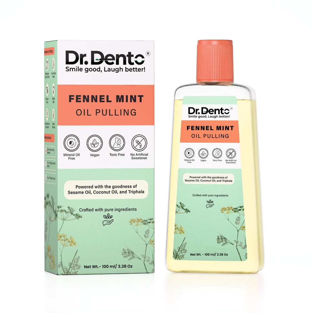 Dr. Dento Fennel Mint Oil Pulling