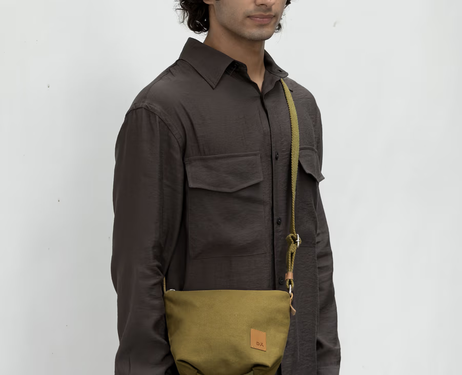 Caddy Crossbody(Beige,Blue,Forest Green,Green,Ivory,Mint,Mustard)
