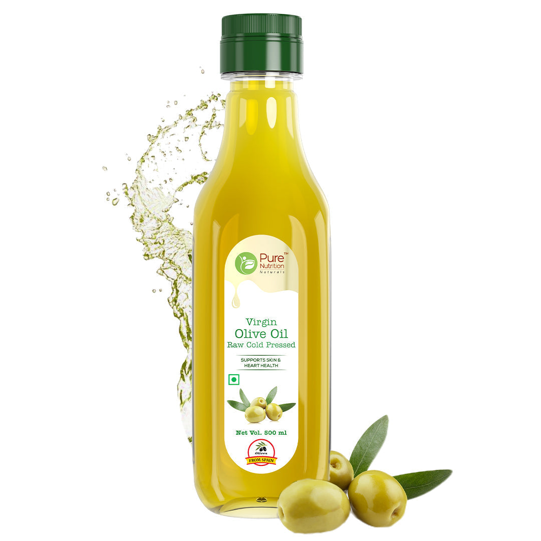 Virgin Olive Oil 500ml | Cold Pressed, 100% Pure & Unrefined