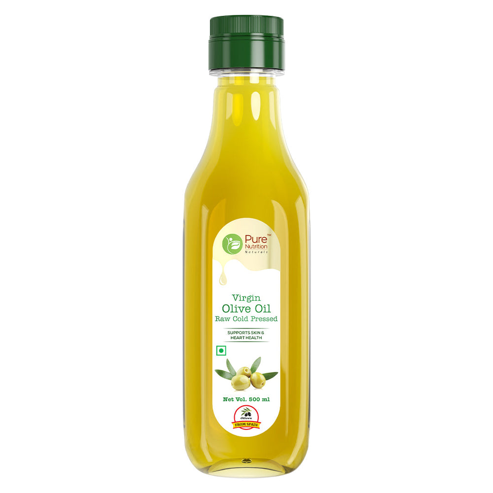 Virgin Olive Oil 500ml | Cold Pressed, 100% Pure & Unrefined