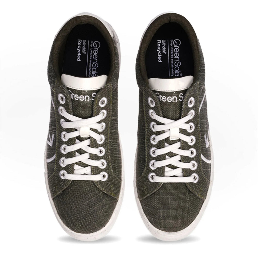 Greensole olive blaze mens sneakerlace up