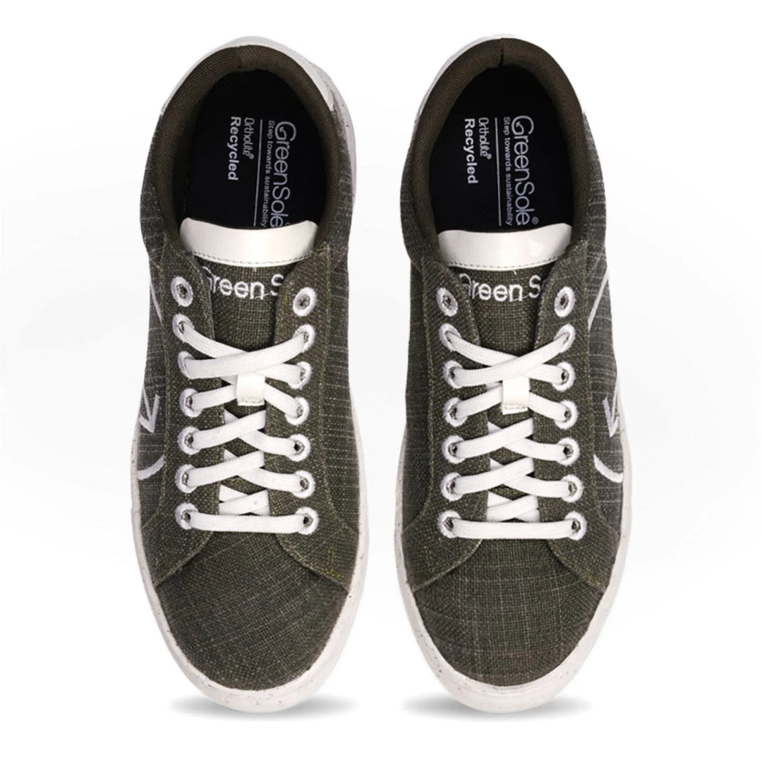 Greensole olive blaze mens sneakerlace up