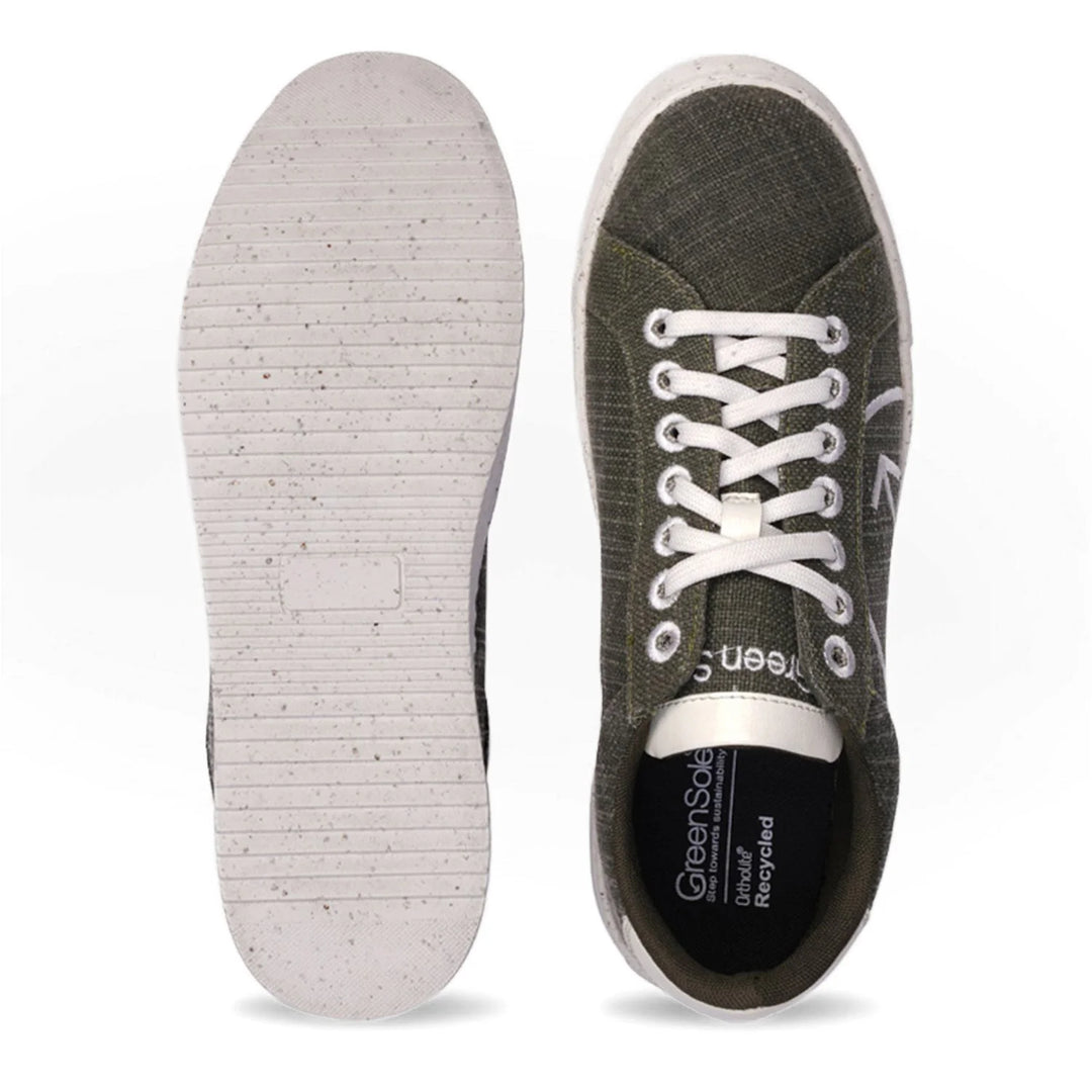 Greensole olive blaze mens sneakerlace up