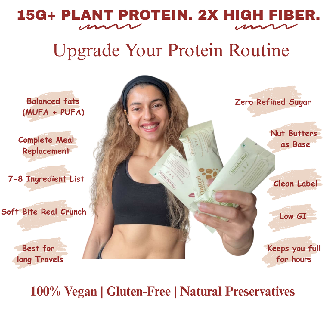 OnReal Variety Pack Plant-Based Protein Bars | 15g Plant Protein | No Refined Sugar | High Fiber | Includes Purely Divine, Matcha Bae & Thrive Crumb | Vegan, Gluten-Free | Clean Label Snack