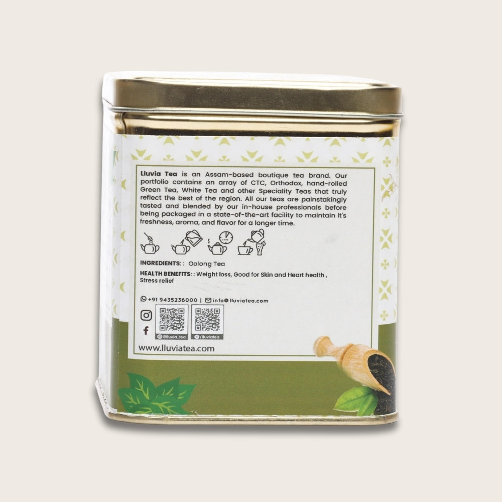 Lluvia Tea Oolong Tea - Boosts Energy | Weight Loss | Improves Skin Health (50gm)
