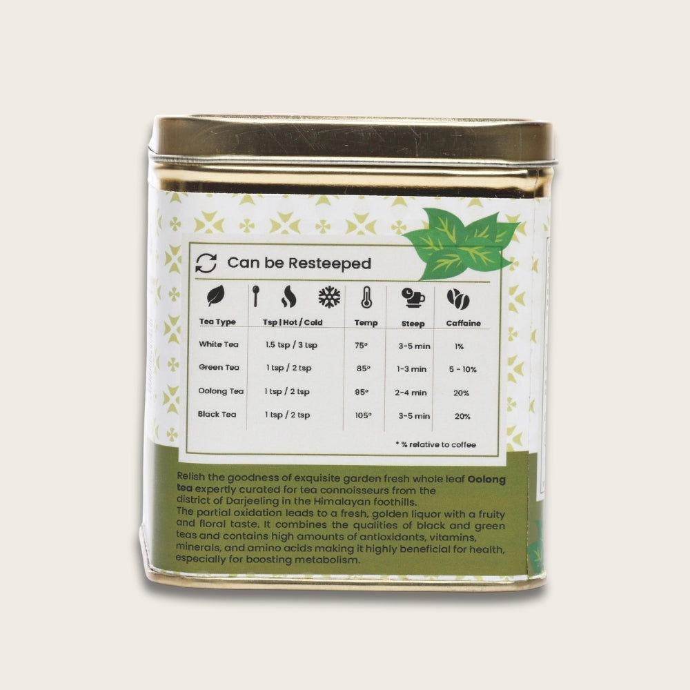 Lluvia Tea Oolong Tea - Boosts Energy | Weight Loss | Improves Skin Health (50gm)