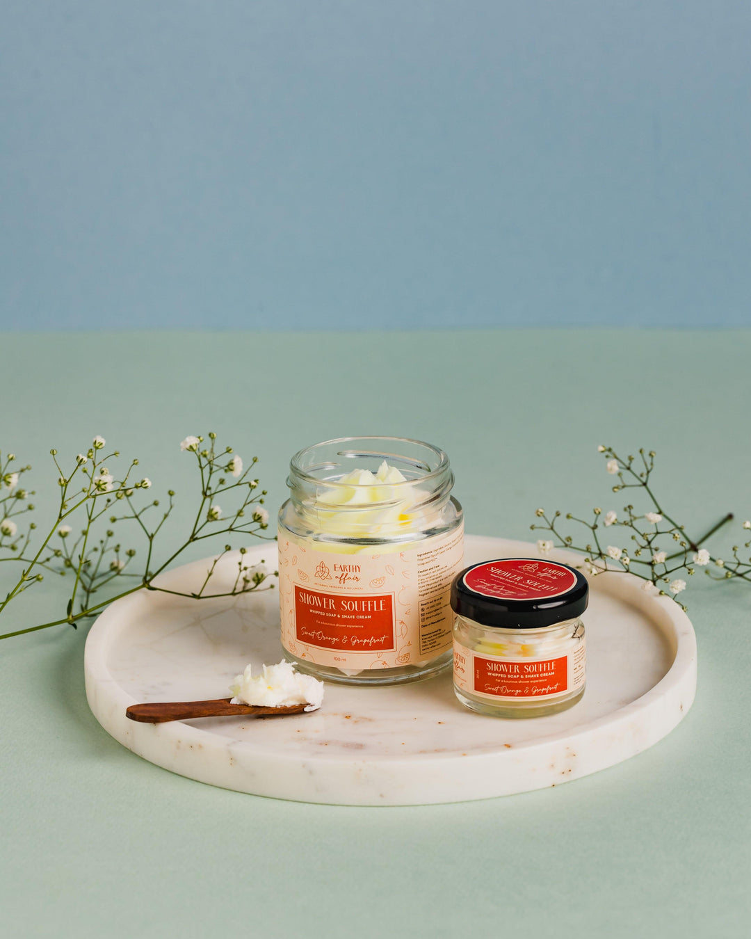 Earthy Affair Sweet Orange & Grapefruit Shower Soufflé