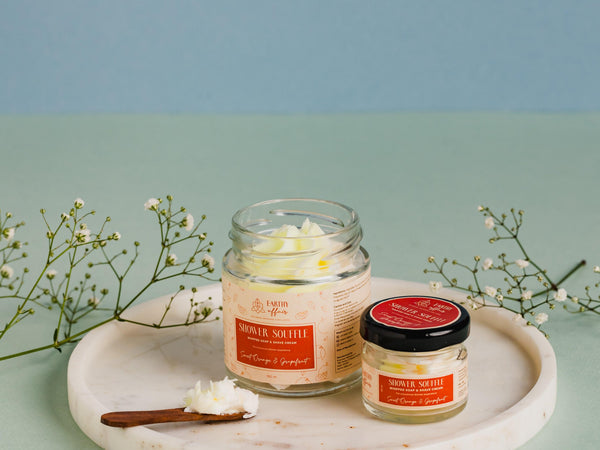 Earthy Affair Sweet Orange & Grapefruit Shower Soufflé