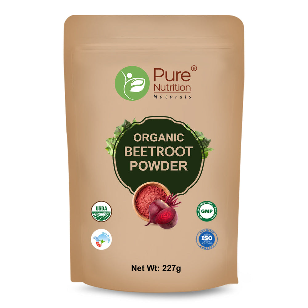 Organic Beetroot Powder | USDA Organic Beetroot Root Powder | Natural Superfood Powder