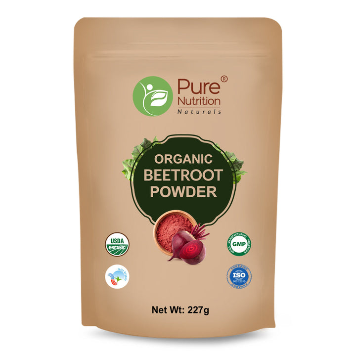 Organic Beetroot Powder | USDA Organic Beetroot Root Powder | Natural Superfood Powder