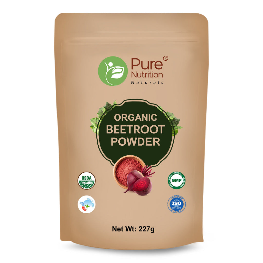 Organic Beetroot Powder | USDA Organic Beetroot Root Powder | Natural Superfood Powder