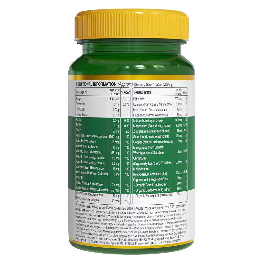 Organic Whole Food Multivitamin
