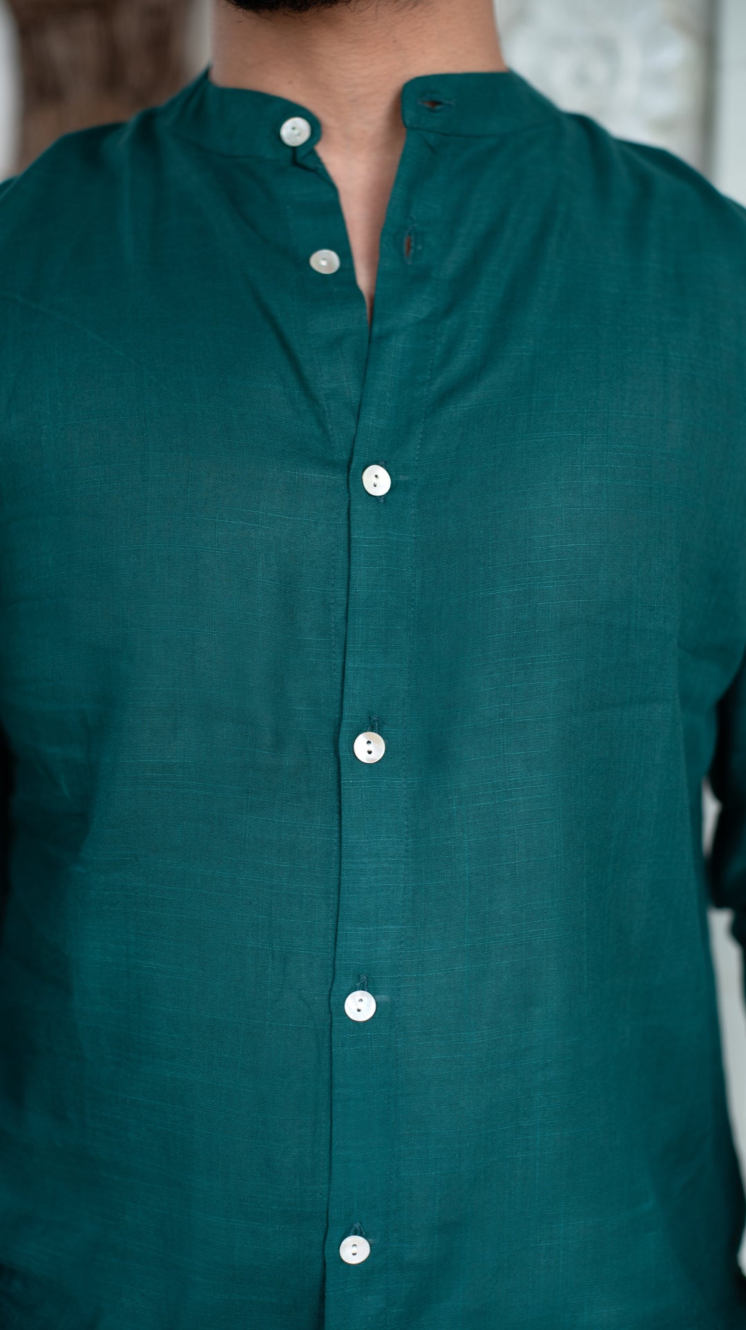 Full Sleeve Formal Shirt - Forest Green