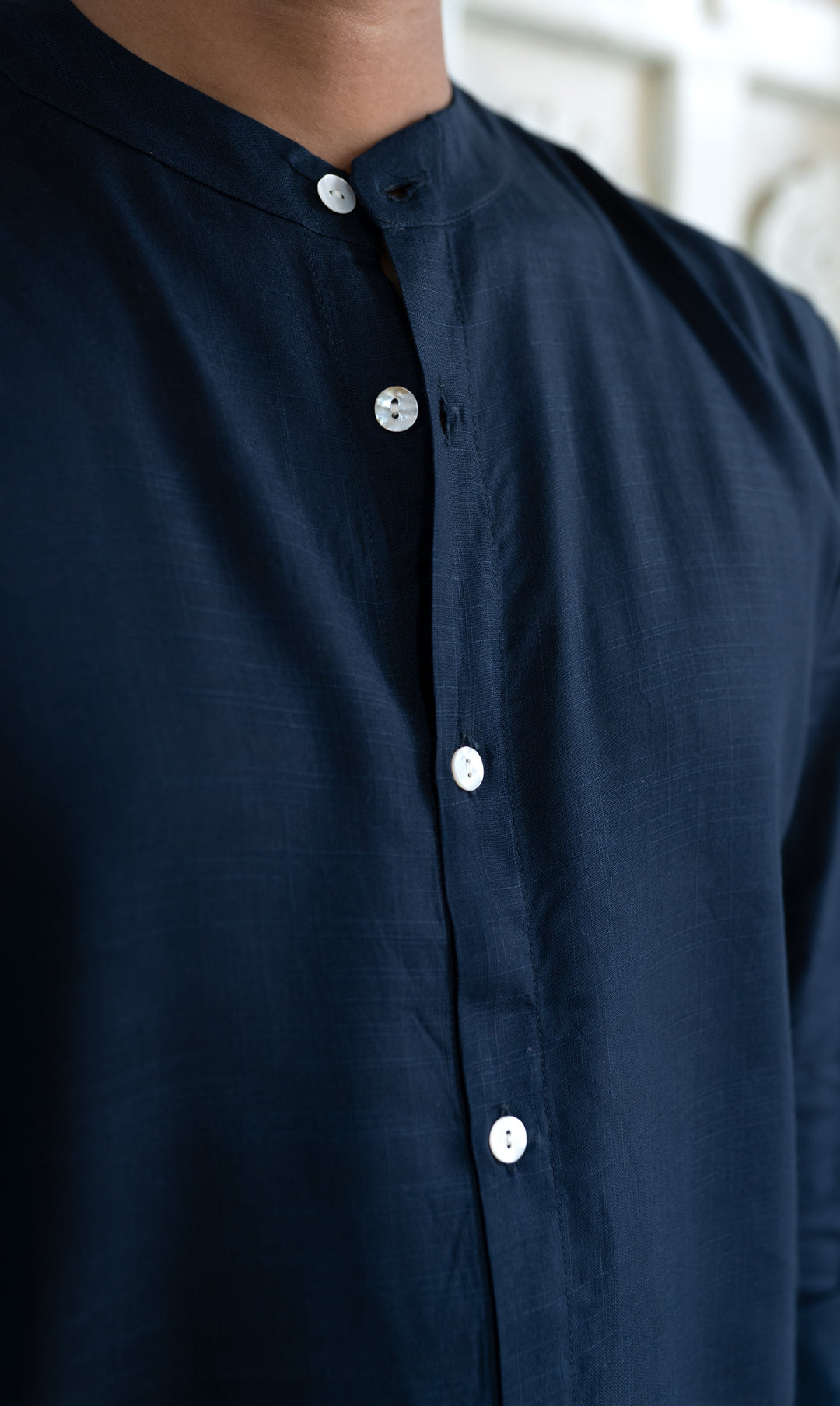 Full Sleeve Formal Shirt - Navy Blue