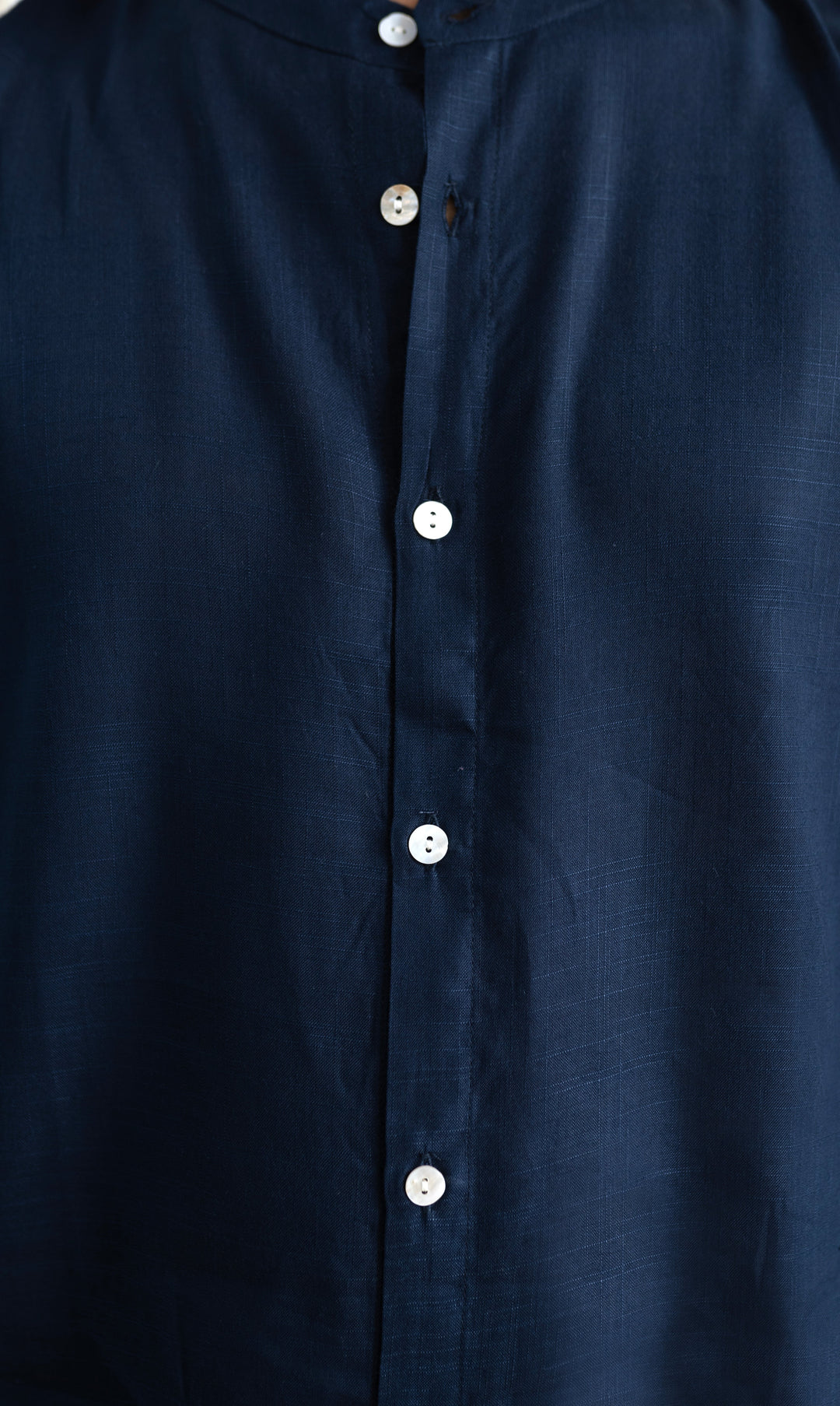 Full Sleeve Formal Shirt - Navy Blue