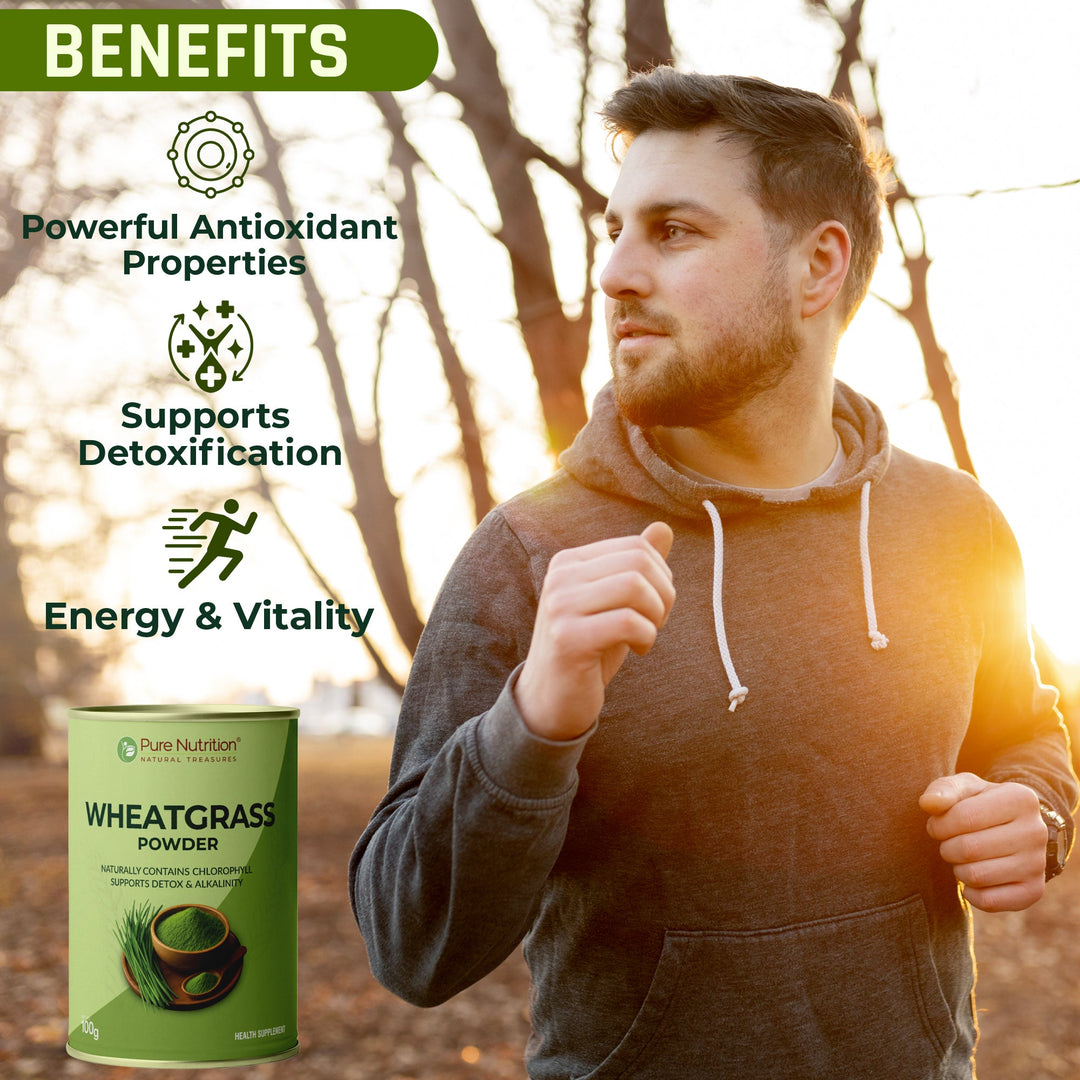 Wheatgrass Powder  100g | Detox, Alkalizing & Daily Energy Support