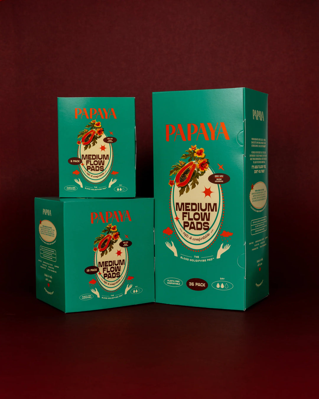 Medium Flow Menstrual Pad (Pack of 36)